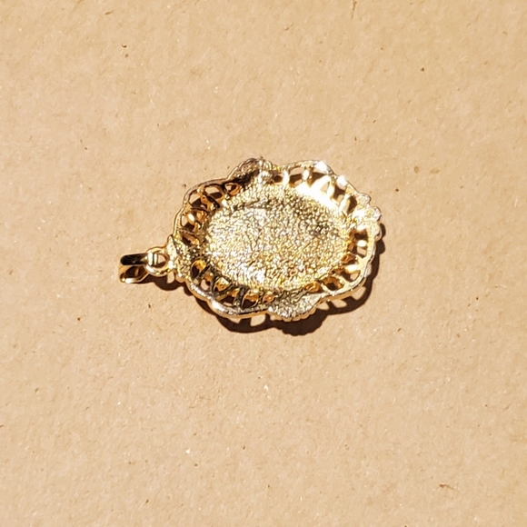 Vintage Cameo carnelian woman Cameo Pendant - Picture 6 of 12